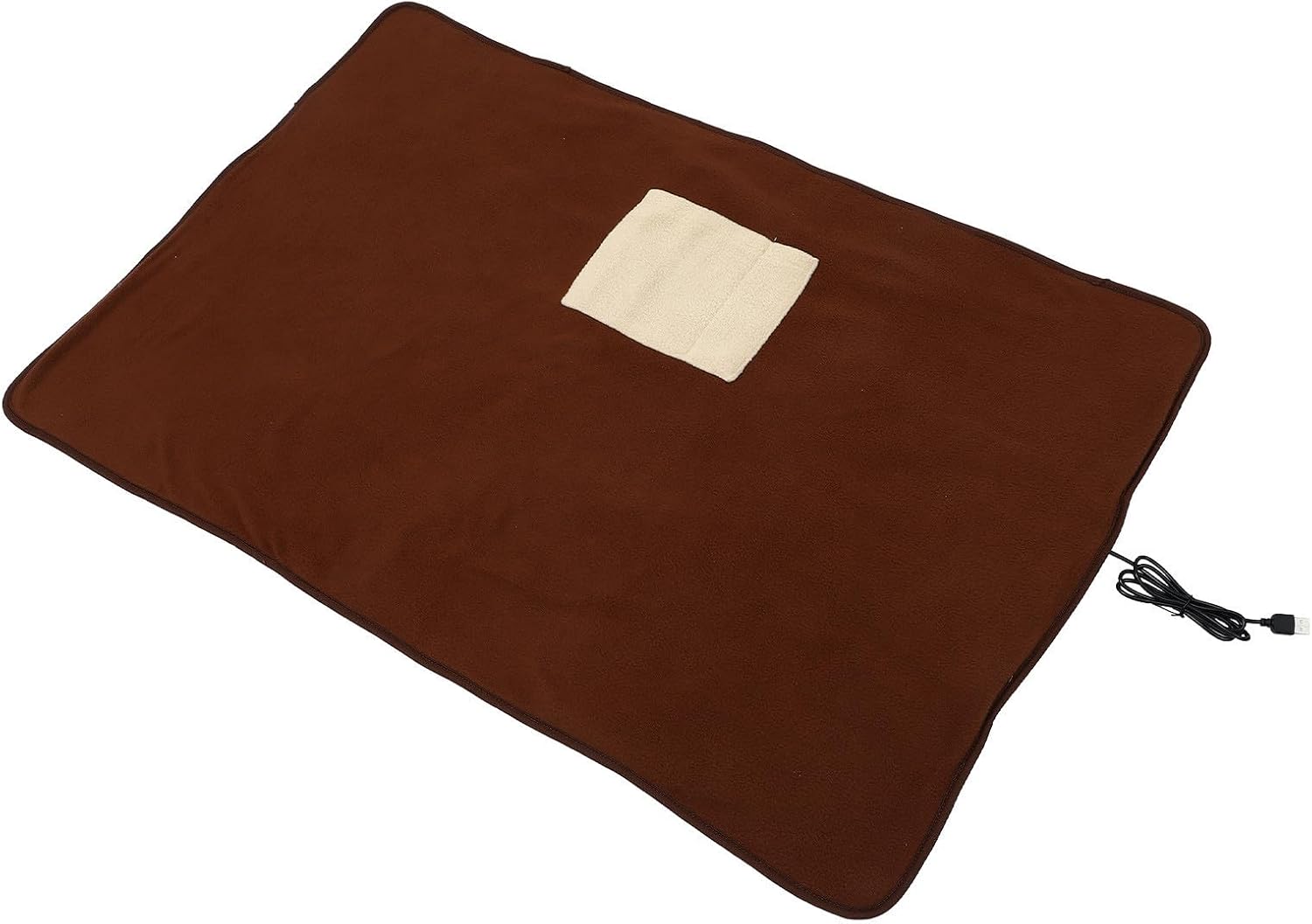 Pet Electric Heating Pad for Dogs and Cats, USB Heated Warm Blanket with Safe Polyester Material, Promotes, for Winter Home Decoration
