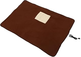 Toddmomy USB Cat Mat PET Electric Blanket Brown Polyester for Cats