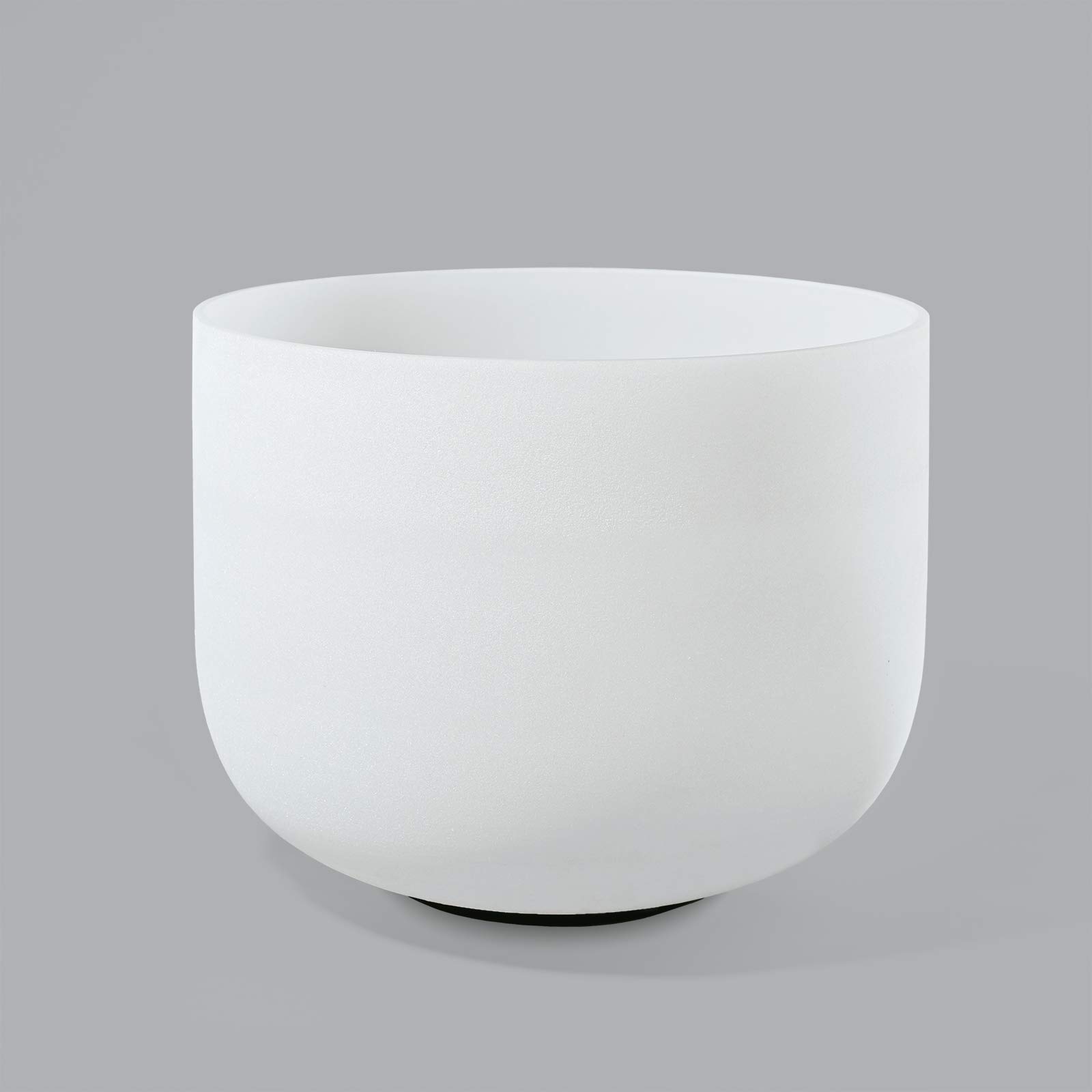 13 inch D note Frosted Navel Quartz Crystal Singing Bowl Come With Free Mallet & O-ring