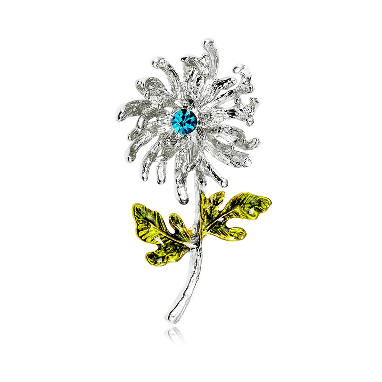 FAIRYGATE Brooch Pins Retro Crystal Rhinestone Brooches for Shirt Collar Decoration, B20 — view 24