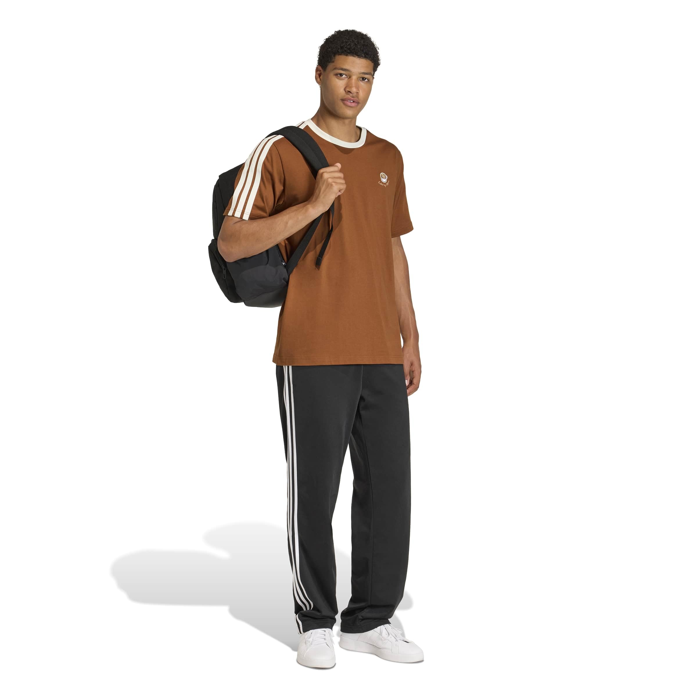 adidas Herren Lux Coffee Cafe Cup Graphic T-Shirt Grafik-T-Shirt (kurzärmlig) (1er Pack)