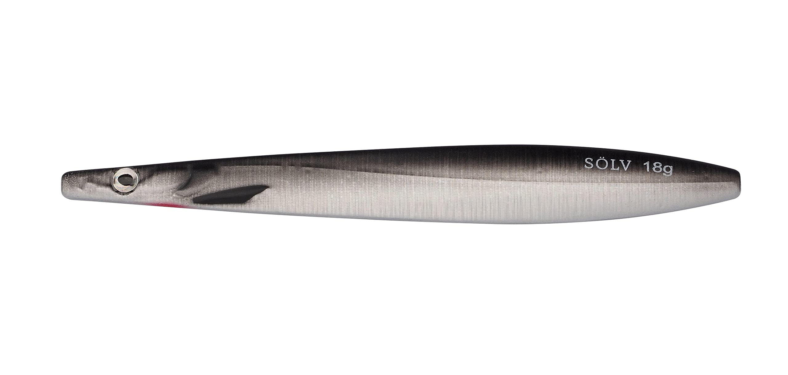 Abu Garcia Sölv Rull Spinning Lure | Long Casting Metal Spoon for Trout, Sea Trout, Bass & Salmon | Steady Rotation & Flash Action | Saltwater & Freshwater Fishing | Dark Sandeel, 9cm