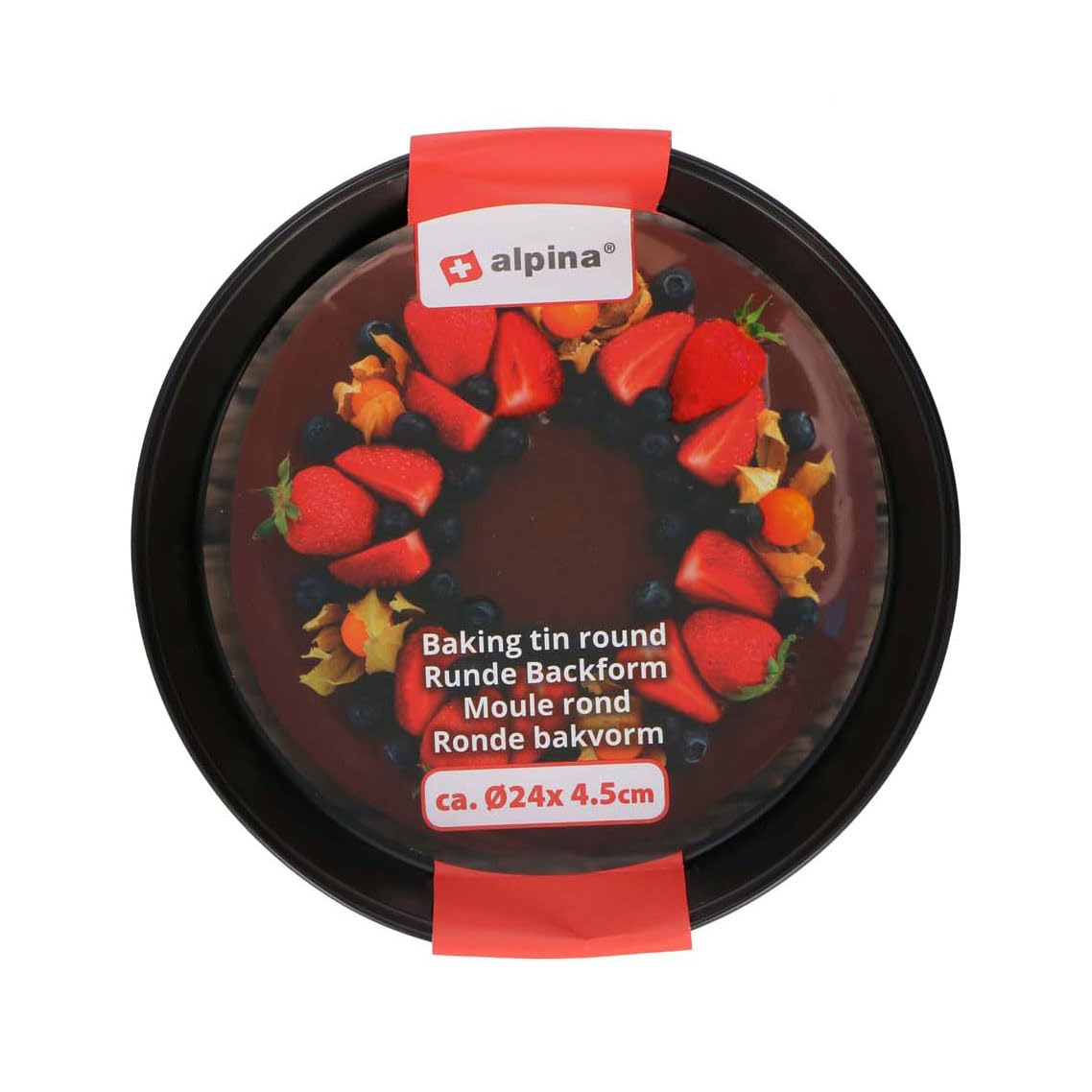 Quyimy 2 Teglie Per Torte Profonde 24,9 Cm – Stampo Rotondo A Cerniera Antiaderente In Acciaio Al Carbonio