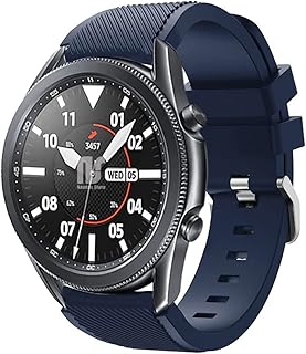 Nandos-Store - Pulseiras de Rajadas Silicone 22mm compatível com Galaxy Watch 3 45mm - Galaxy Watch 46mm - Gear S3 Frontier - Amazfit GTR 47mm - Amazfit GTR 2 / GTR 3 / GTR 4