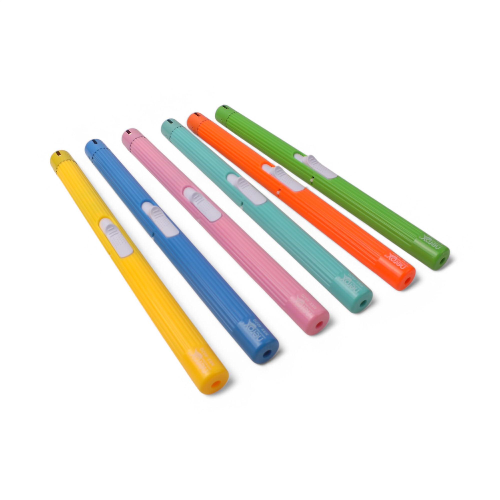 Deconox 2 Adet Mutfak Barbekü Şömine Mangal Soba Ocak Çakmağı Çocuk ve Güvenlik Emniyetli 21.5cm (RENKLİ)