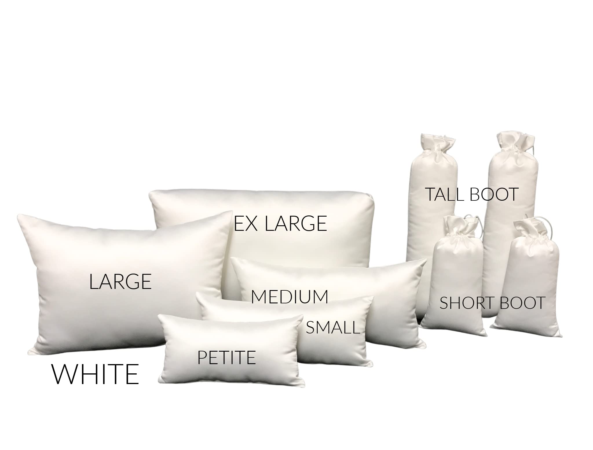 Fabrinique Purse Pillow Starter Sets | Choose a 4 Piece, 5 Piece or 9 Piece + 9 Colors) | Prevent Slouching, Wrinkles, and Creases | Protect and Pamper Your Luxury Handbag Collection