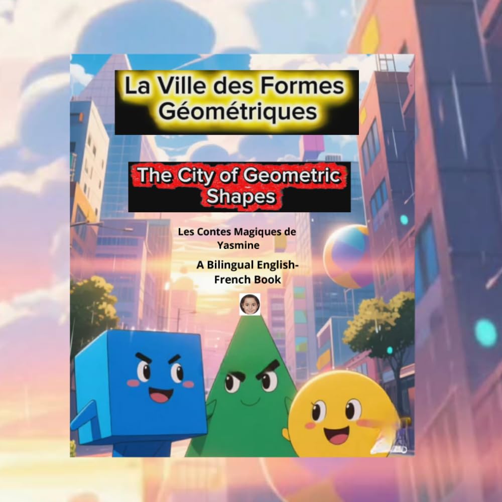 La Ville des Formes Géométriques: The City of Geometric Shapes - Livre bilingue Français-Anglais pour enfants