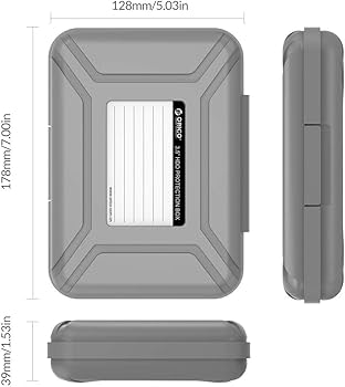 Amazon.com: ORICO External Hard Drive Case for 3.5 Inch HDD/SSD 5