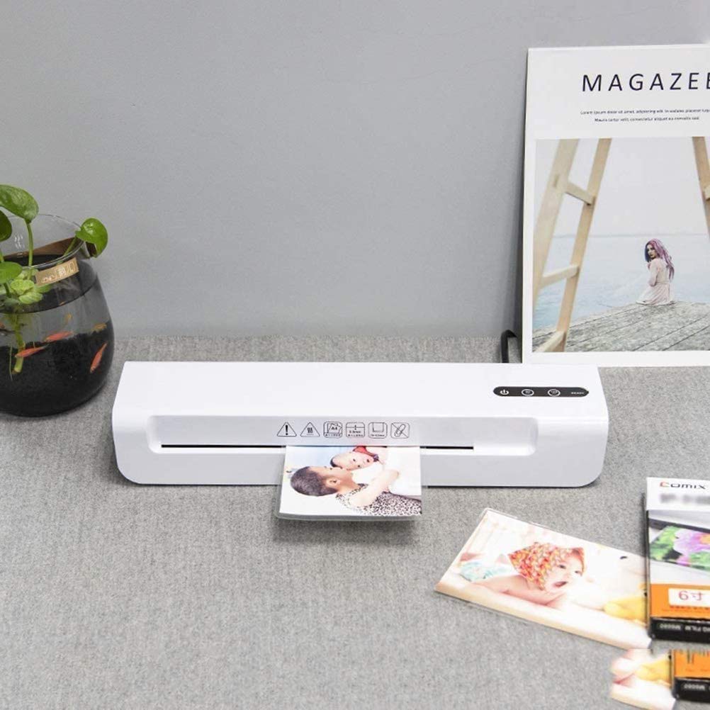 Laminator, Automatyczny laminator A4 do użytku domowego, Wielofunkcyjny laminator termiczny do dokumentów/zdjęć/kart