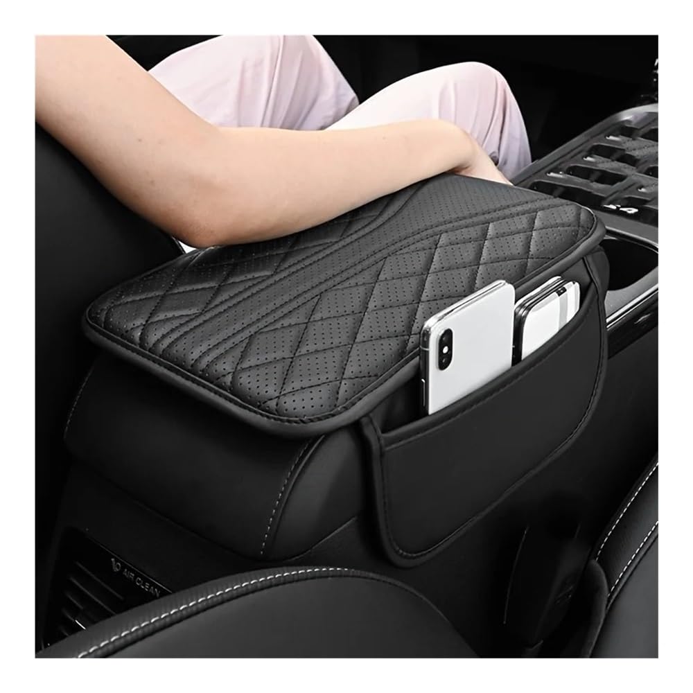 Strumenti Tappeto per Bracciolo per Auto in Pelle con Borsa