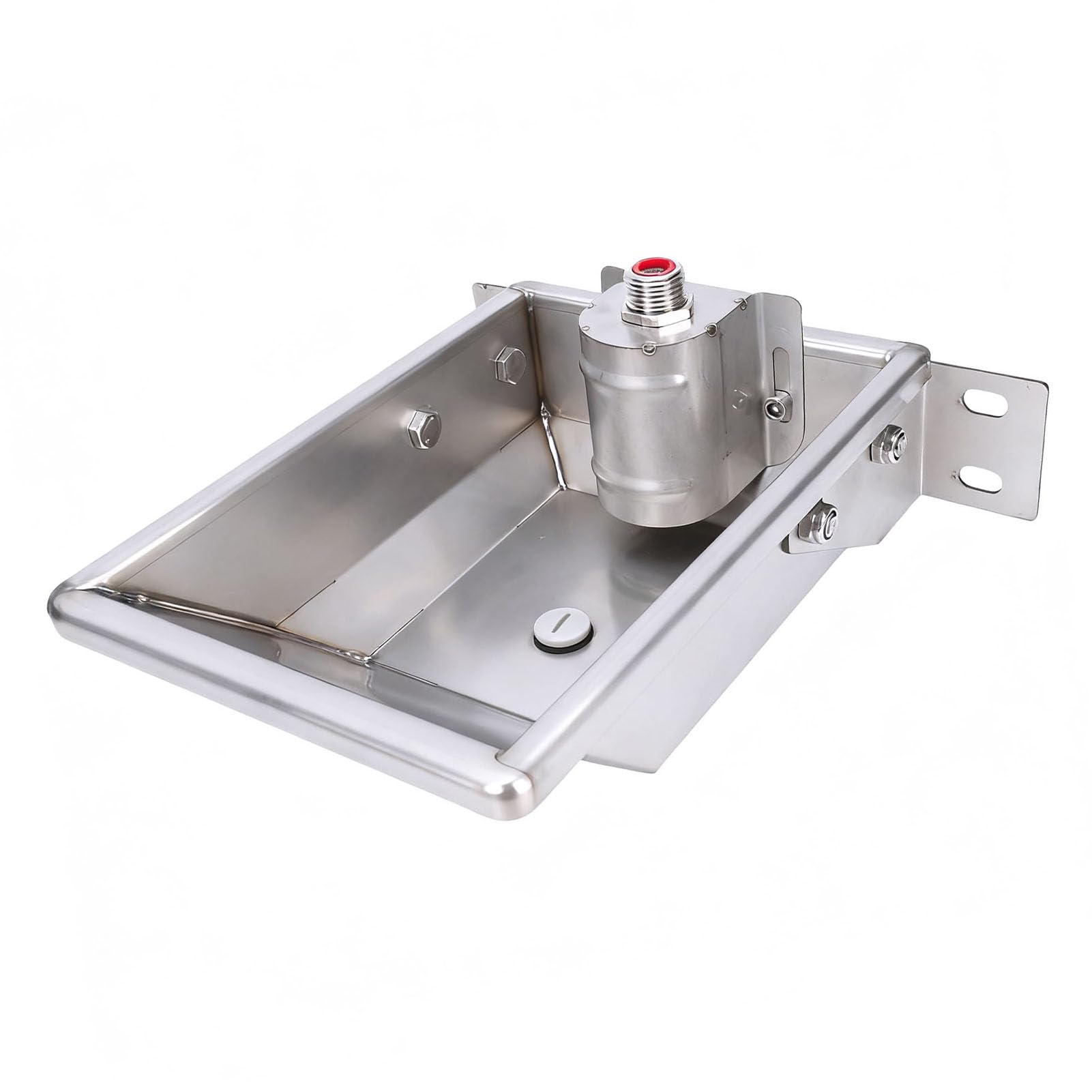 Bebedero de Agua, Bebedero Automático de Acero Inoxidable para Ganado, Dispensador de Agua Automático con Grifo para Perros, Caballos, Cabras, Ganado y Ovejas