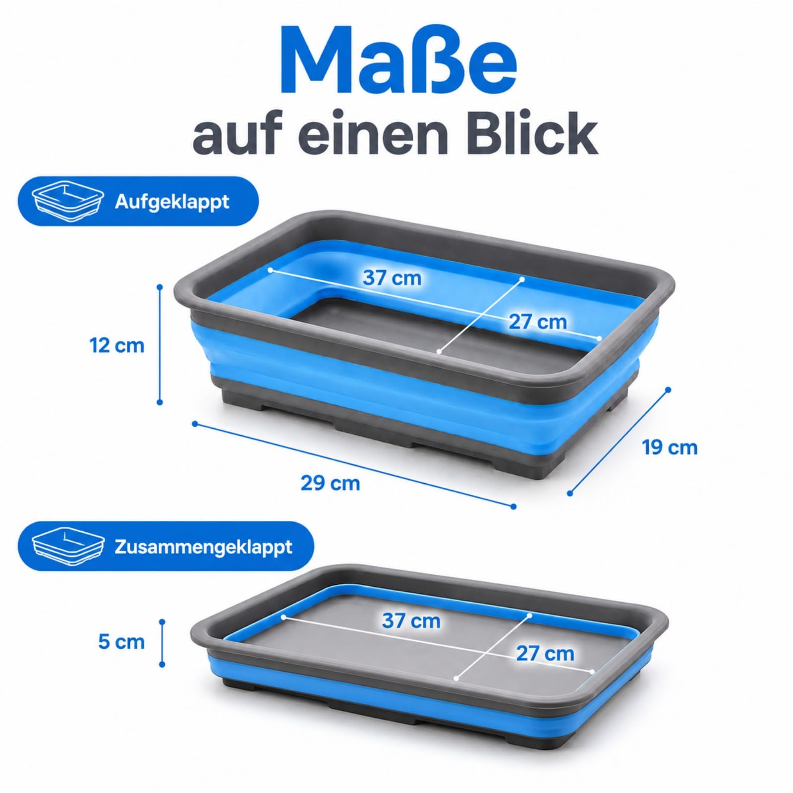 Pool Fußwanne Faltbar, Fußbecken Pools, Tragbare Fussbadewanne, Fußwaschwanne für Aufstellpool, Fußreinigungs Einweichwanne, Kompaktes Fußbad