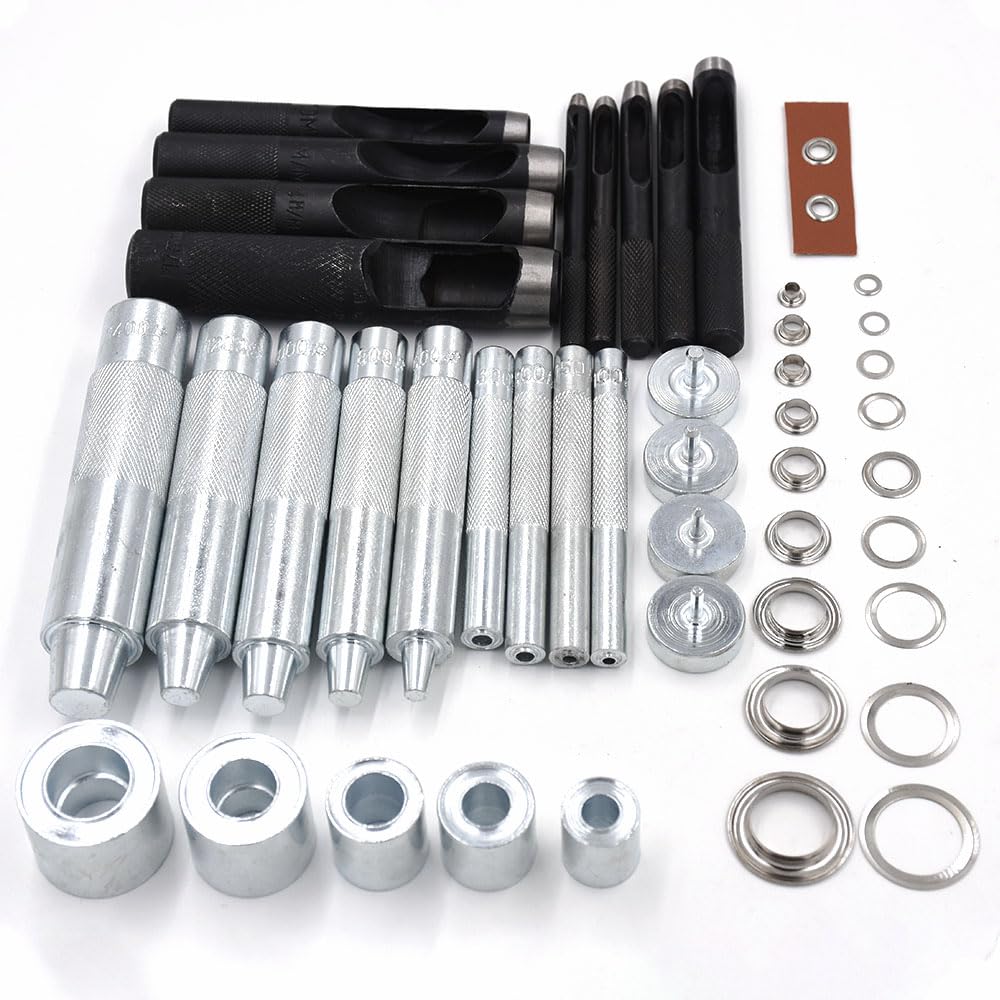 Punzone Per Occhielli   Kit 2 Parti   Mod. 050 051 054 058   Matrice Ricambio - Foto 10