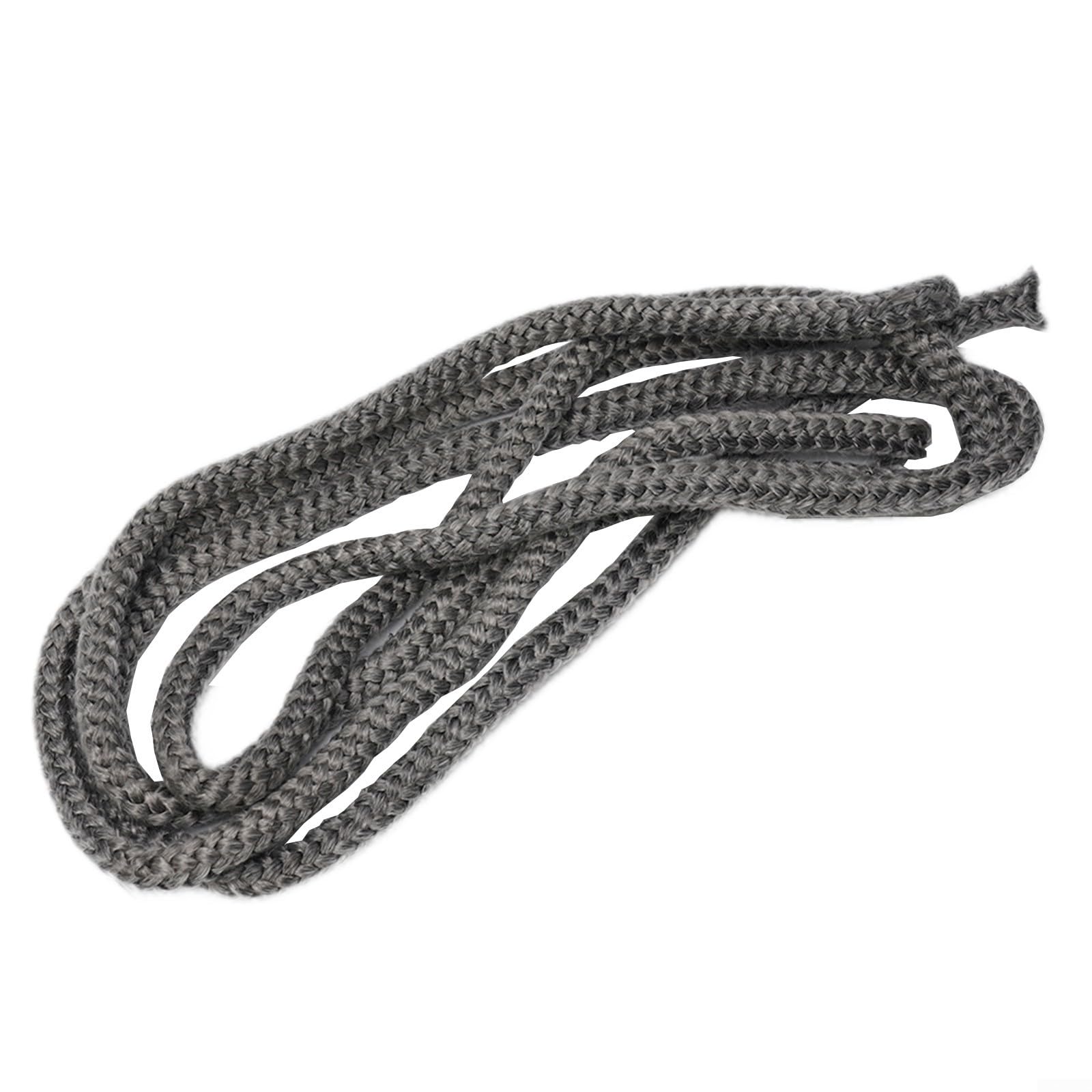 Corda resistente al calore, Guarnizione in corda in fibra di vetro diametro 12 mm nera lunghezza 2-3 m for stufe e caminetti(3m)