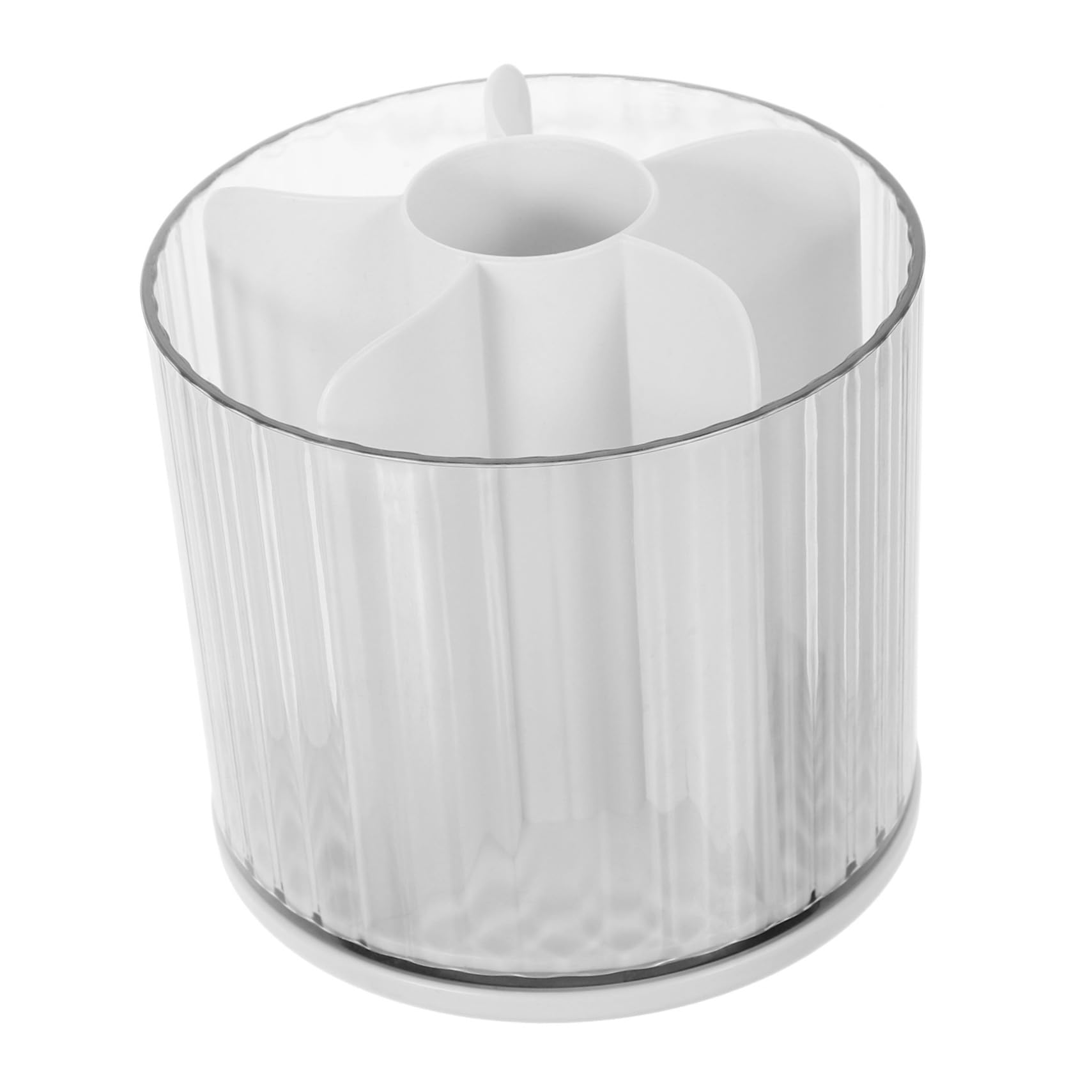 NUOBESTY 3 Piezas Portalápices Giratorio Estante De Almacenamiento Accesorios De Escritorio Brocha De Maquillaje Accesorios De Mesa Organizador De Escritorio El Plastico