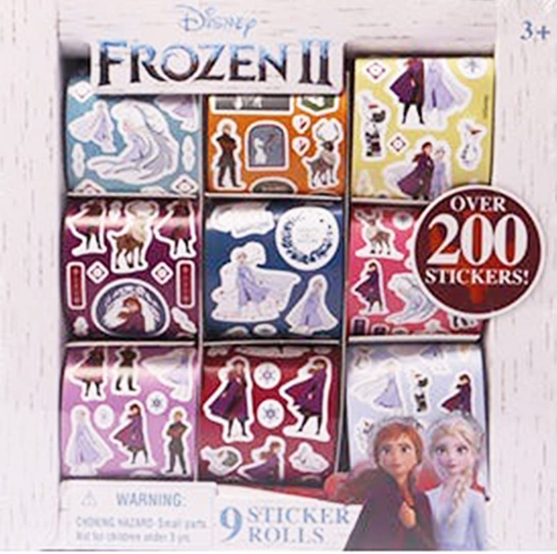 Autocollants La Reine des Neiges II pour décorer un journal de bord et personnaliser des albums