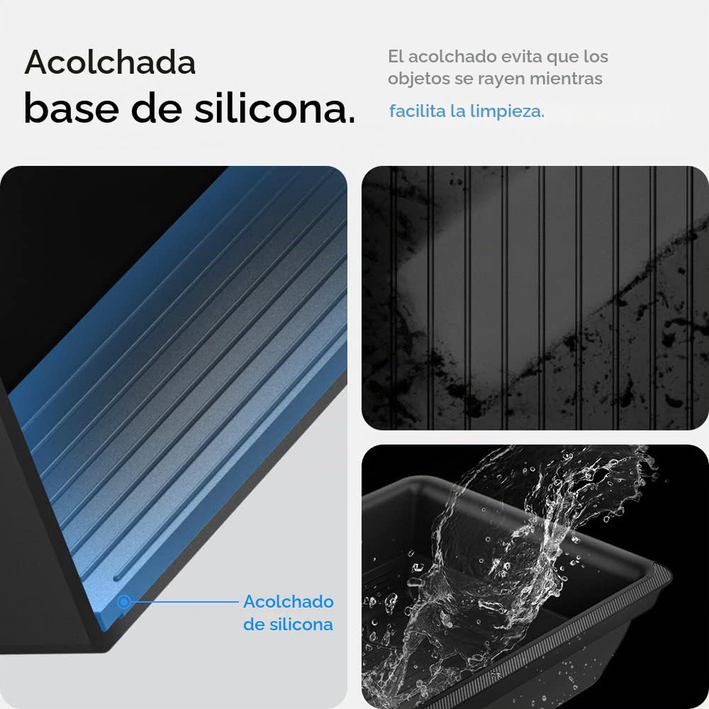 Spigen Organizador de caja de almacenamiento debajo del asiento (edición de carbono) diseñado para Tesla Model Y 2022-2021
