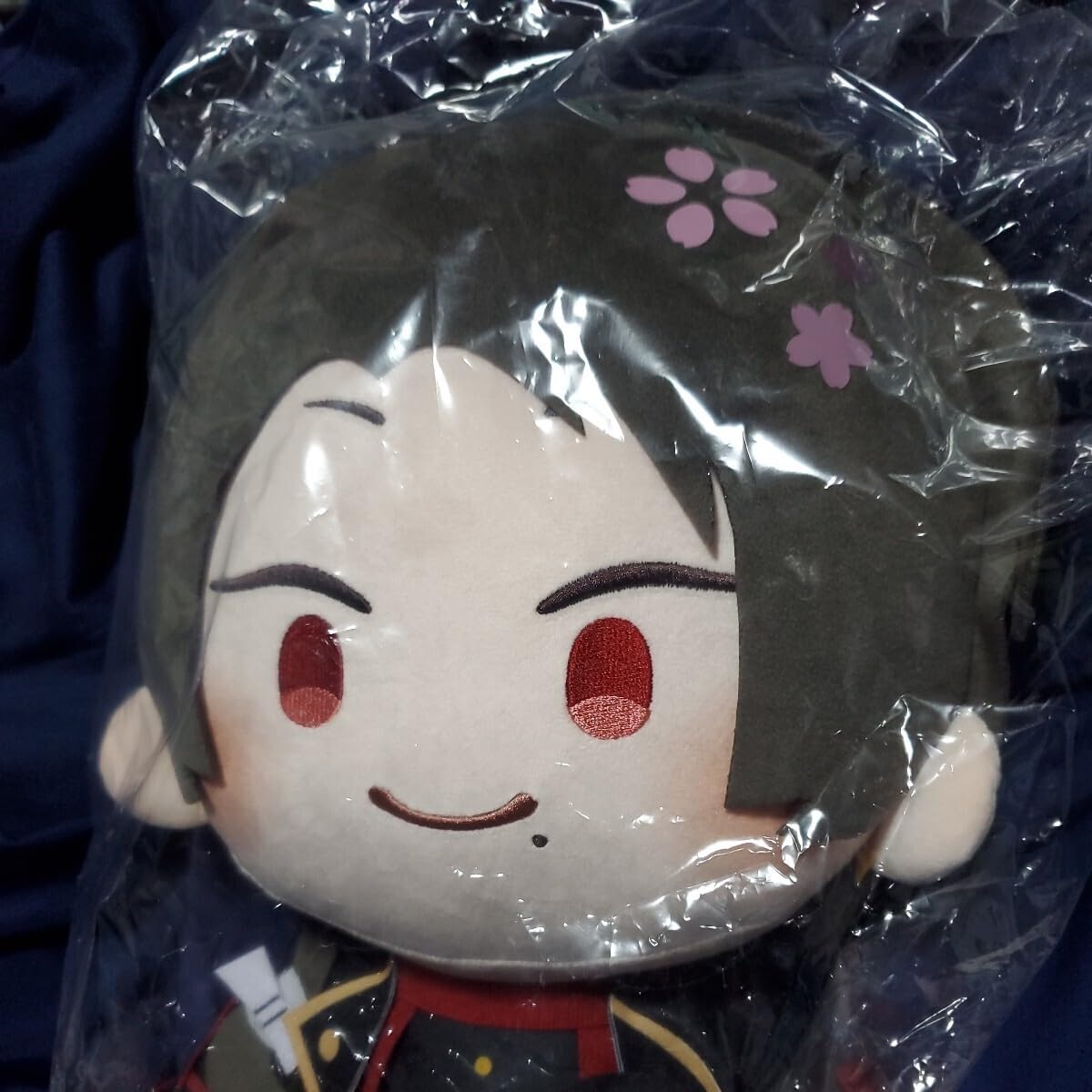 わんぱく！刀剣乱舞 BIGぬいぐるみ タオルハンカチ へしきりはせべ ①
