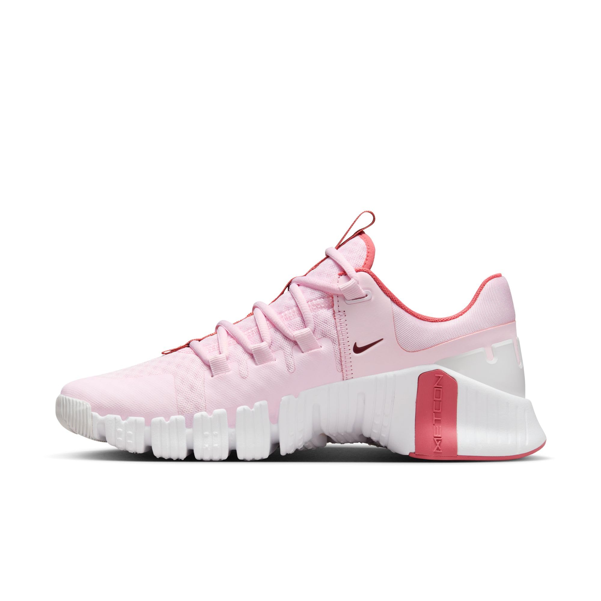 Nike Shoes Nike Free Metcon 5 Zapatillas De Training - Mujer, Pink Foam/Dark Team Red-Adobe, DV3950-603, 37.5 EU (6.5 US)