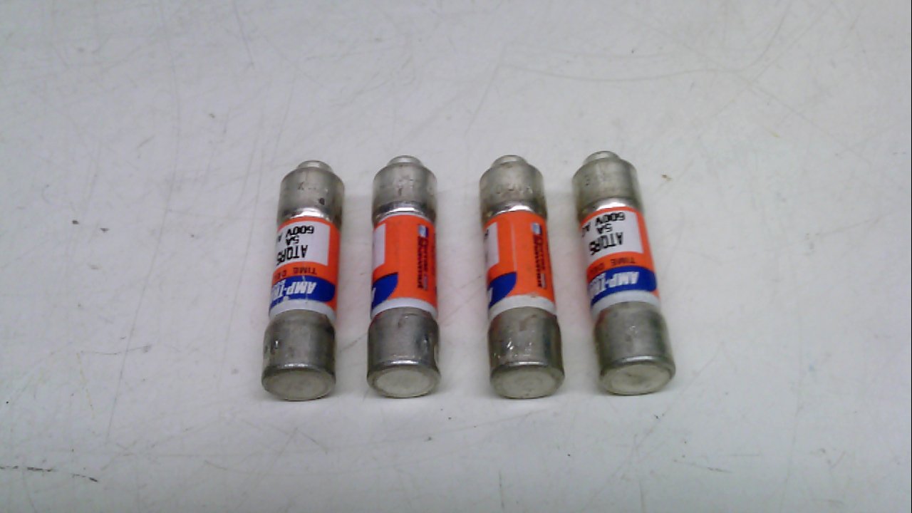 Ferraz Shawmut Atqr5 - Pack of 4 -Time-Delay Fuse 600Vac 5A Class Cc Atqr5 - Pack of 4 -