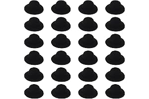 ASUNFO Snowman Hat Ornaments: Mini Top Hats for Embellishment