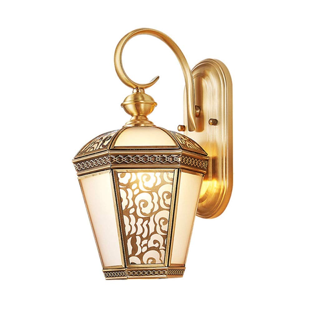 Lampe murale étanche et résistante aux intempéries pour jardin moderne