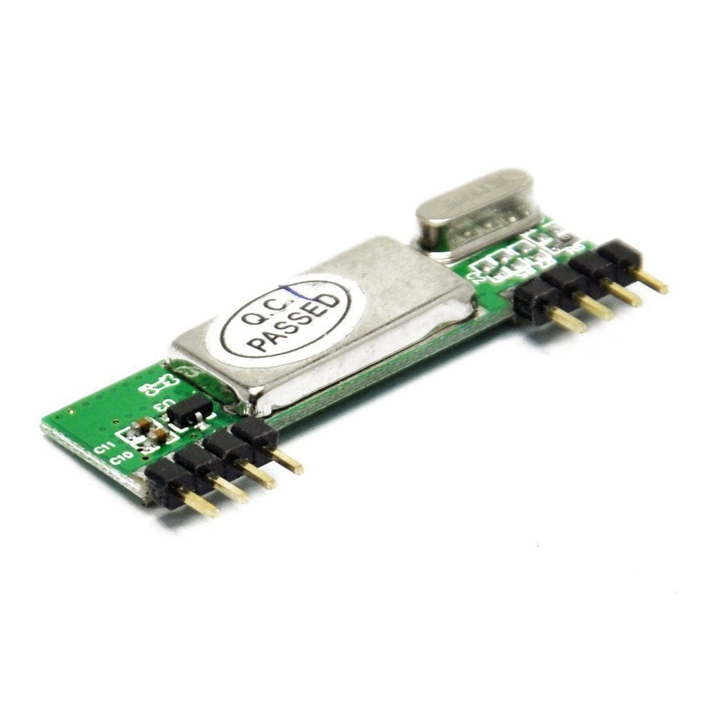 DollaTek Modulo Ricevitore Wireless supereterodina 5Pcs RXB6 433Mhz per Arduino/Arm/AVR