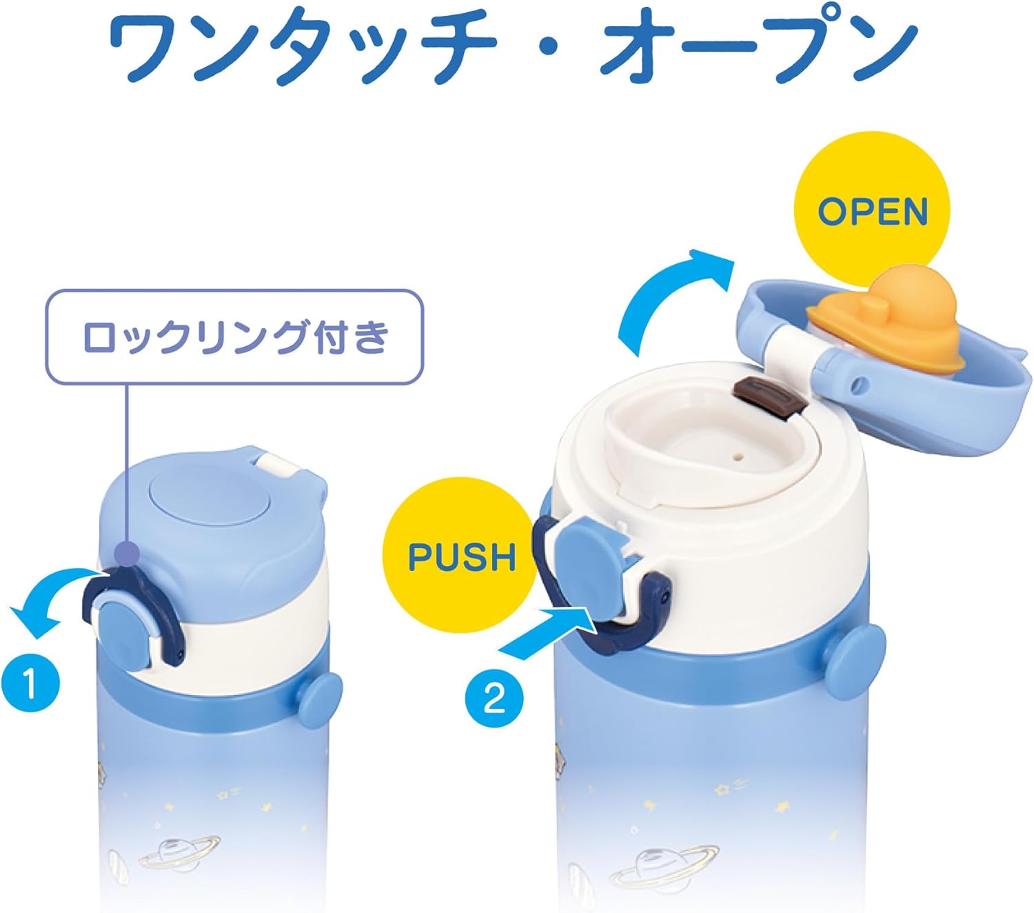 サーモス 水筒の使用イメージ