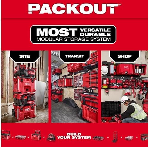 Miniatura 5 de Milwaukee 48-22-8341 PACKOUT Shop - Destornillador de almacenamiento