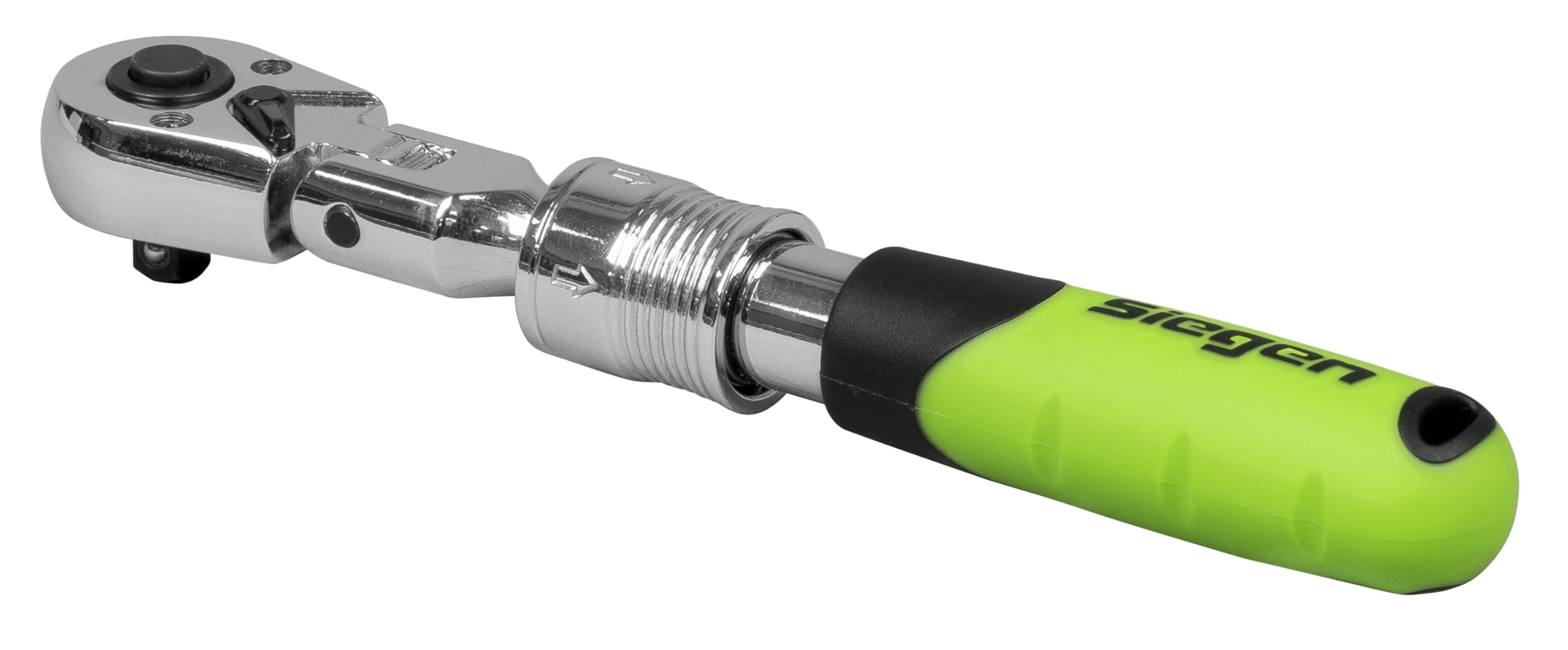 Siegen 1/4" Drive Extendable Flexi Head Ratchet 1/4"