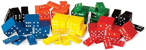 Miniatura 5 de ETA hand2mind Dominó con doble seis codificados por colores juego de 6