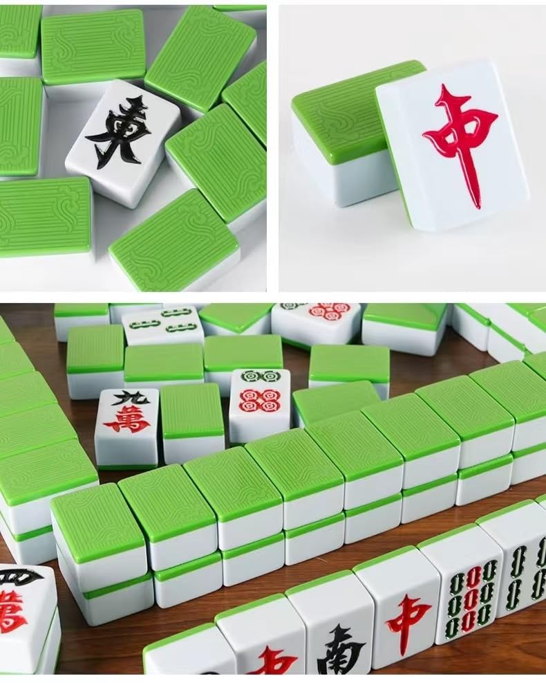 Accesorios para mesa de Mahjong automática: 144 fichas miniatura 6
