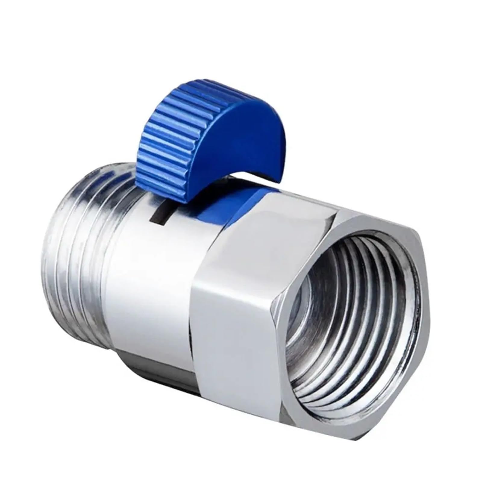 Trgyjgkf One Color Bathroom Shower Bath Water Tap Accessory Brass Junction Flow Control Valve Diverter Shut-Off Angle