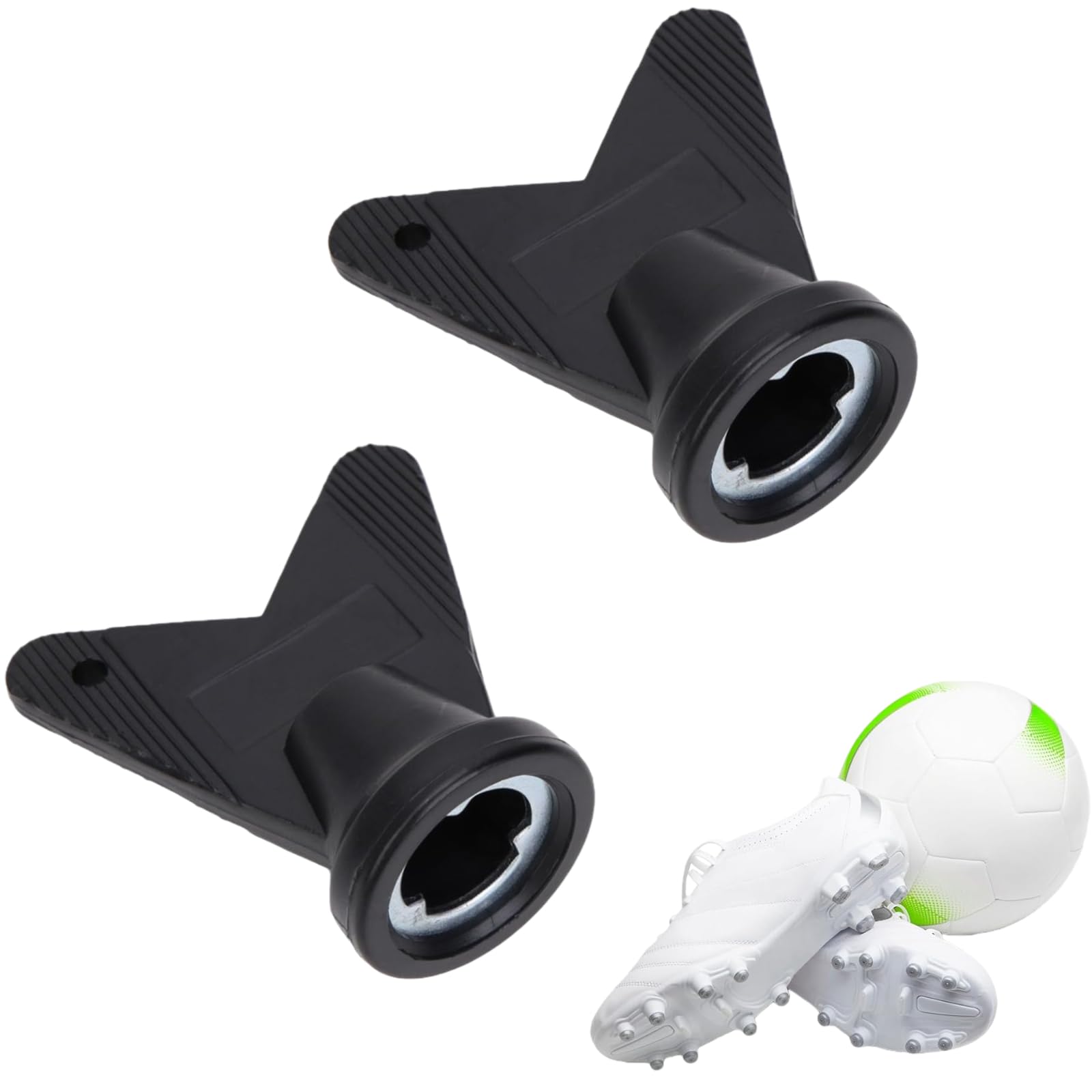 2Pcs Football Studs Spanner for Adidas Football Studs, Football Track Spikes Wrench Rugby Studs Spanner Football Stud Wrench Stud Tool Hexagonal Sports Shoe Spikes Tool for Football Rugby Studs