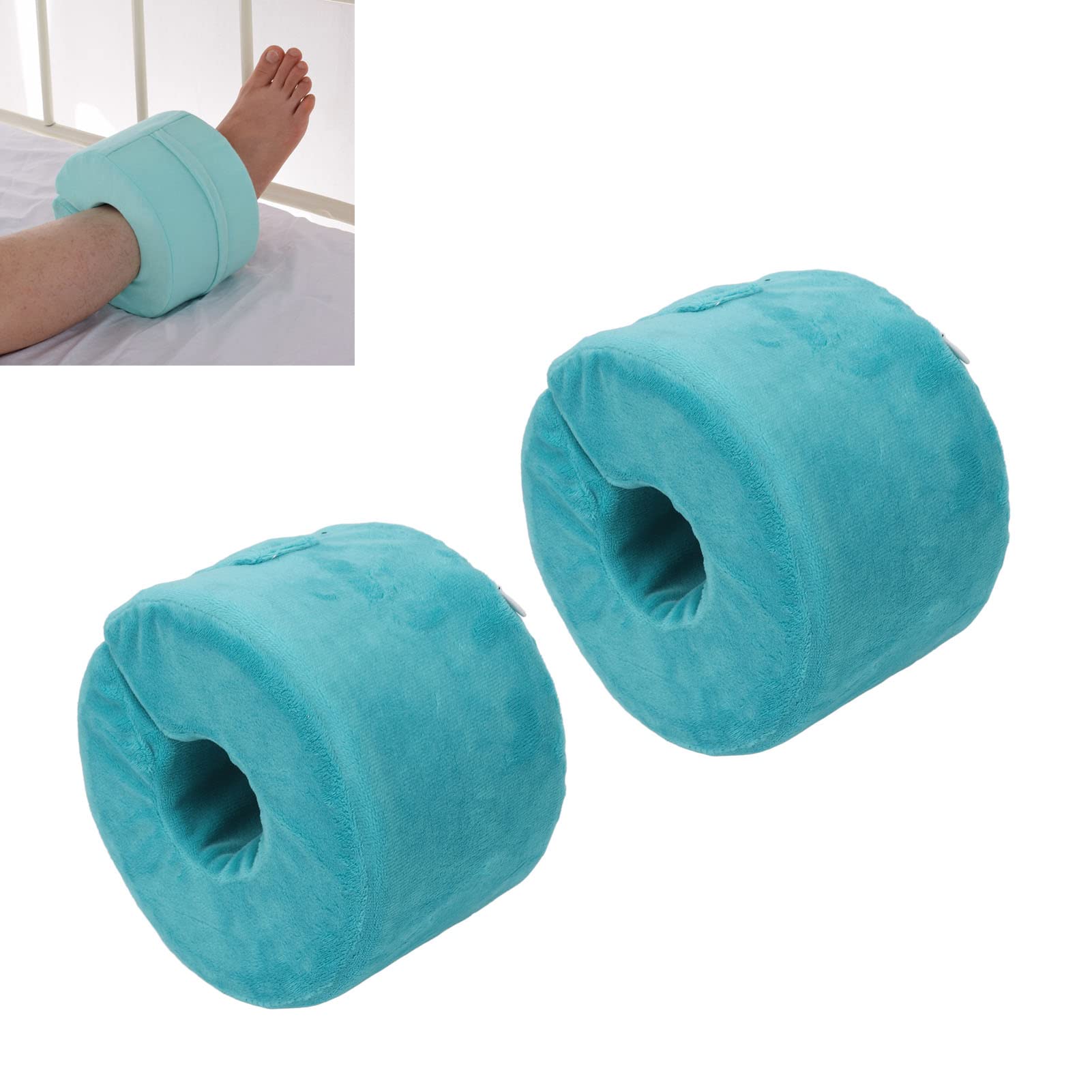 Almohada de Elevación de Pie, 2 uds., Protector de Tobillo, Almohada de Talón de Pie Elevado, Descanso de Piernas, Almohada Postoperatoria para Dolor de Cama a Presión de Pie