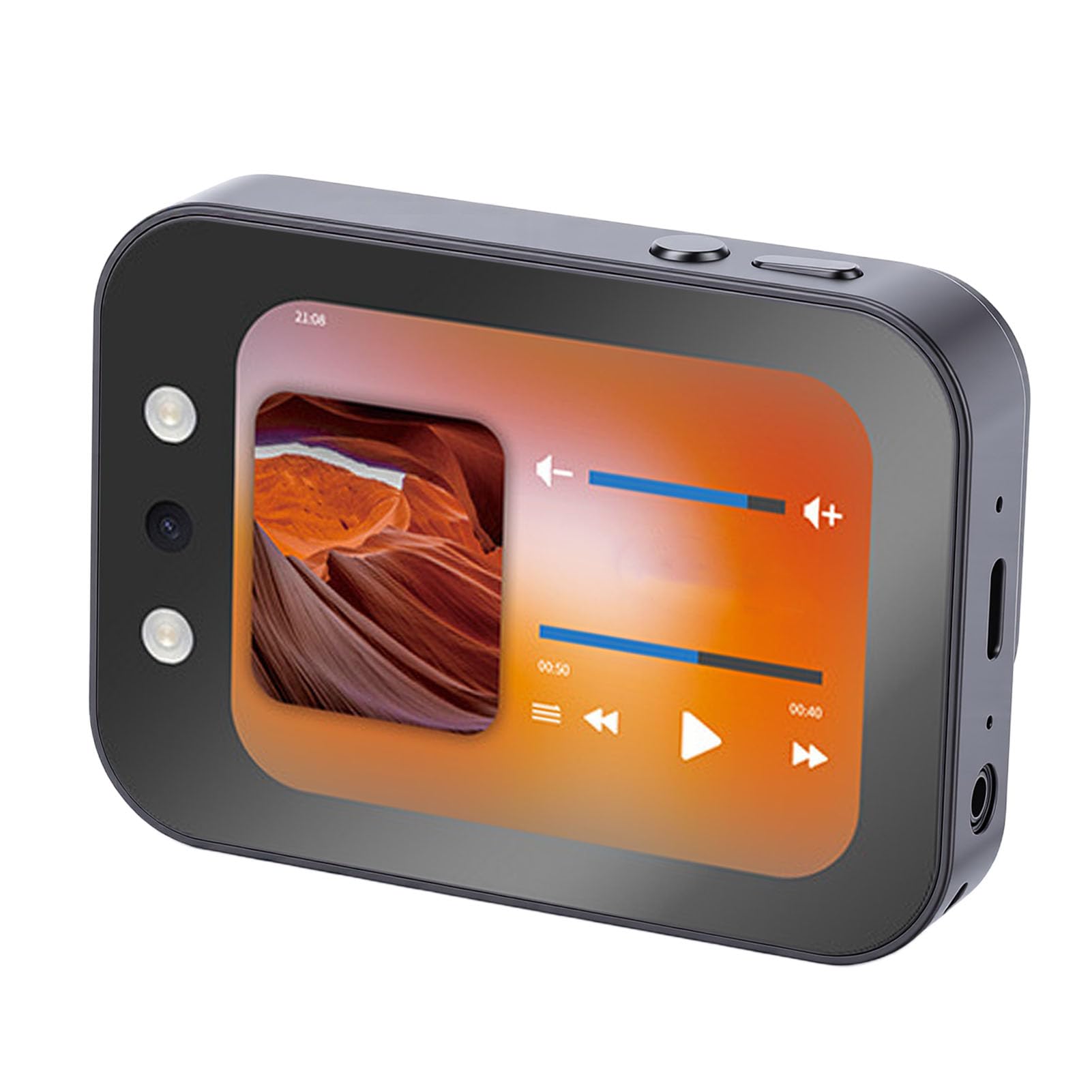 4K Digital Camera for Photography with Autofocus, 64MP Vlogging Camera with 2.8" Touch Screen, Point and Shoot with Slide Cover (Black)-picture-25
