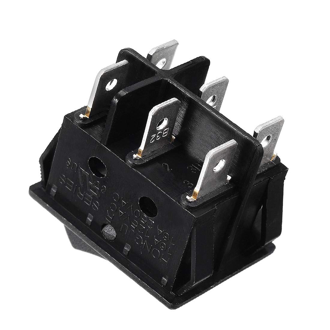 Interrupteur Bascule SPDT 2PCS - 250V 6A / 125V 10A - Pour Sèche-Cheveux, Appareils