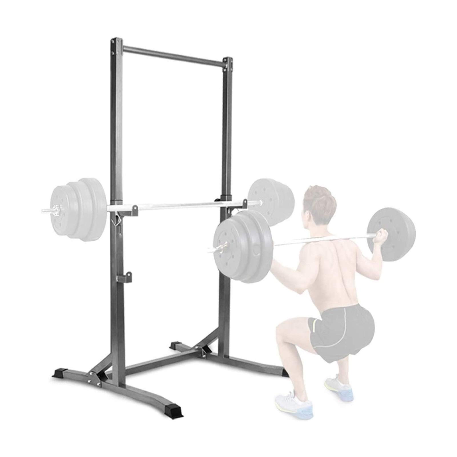 AYCDL Multi-Function Weight Lifting Home Gym Fitness Horizontal Bar Barbell Stand Professional Workout Equipment,Fat Burning