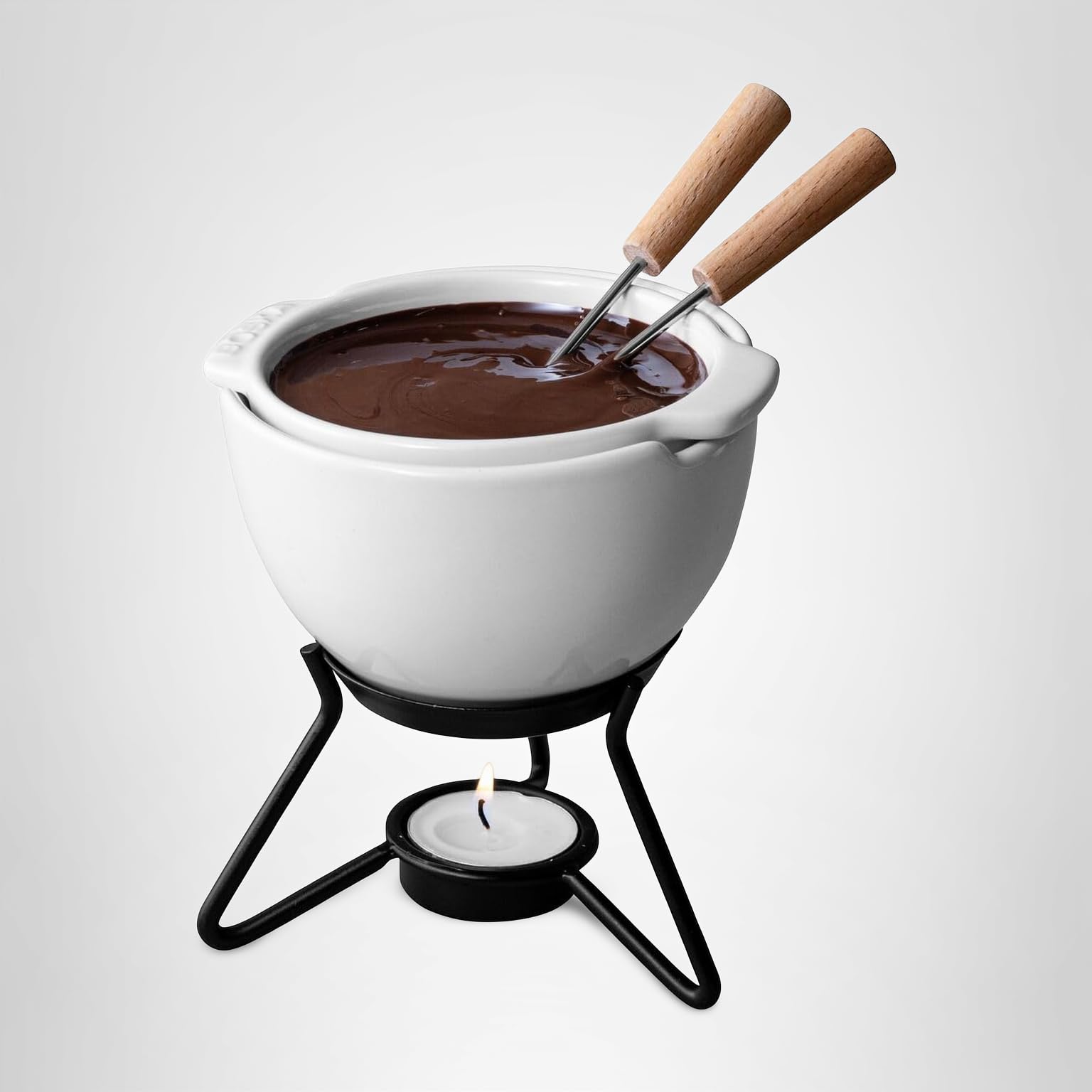 未使用極美品　フュッチェンロイター独製コバルト　コーヒー茶碗　ケーキ皿総セット Amazon.com: Boska Choco Petit Marie Fondue - Chocolate Fondue Pot
