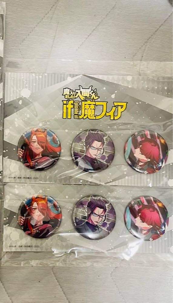 オペラ　魔入りました！入間くん if魔フィア　缶バッジ　コミケ Amazon.co.jp: オペラ 魔入りました入間くん if魔フィア 缶