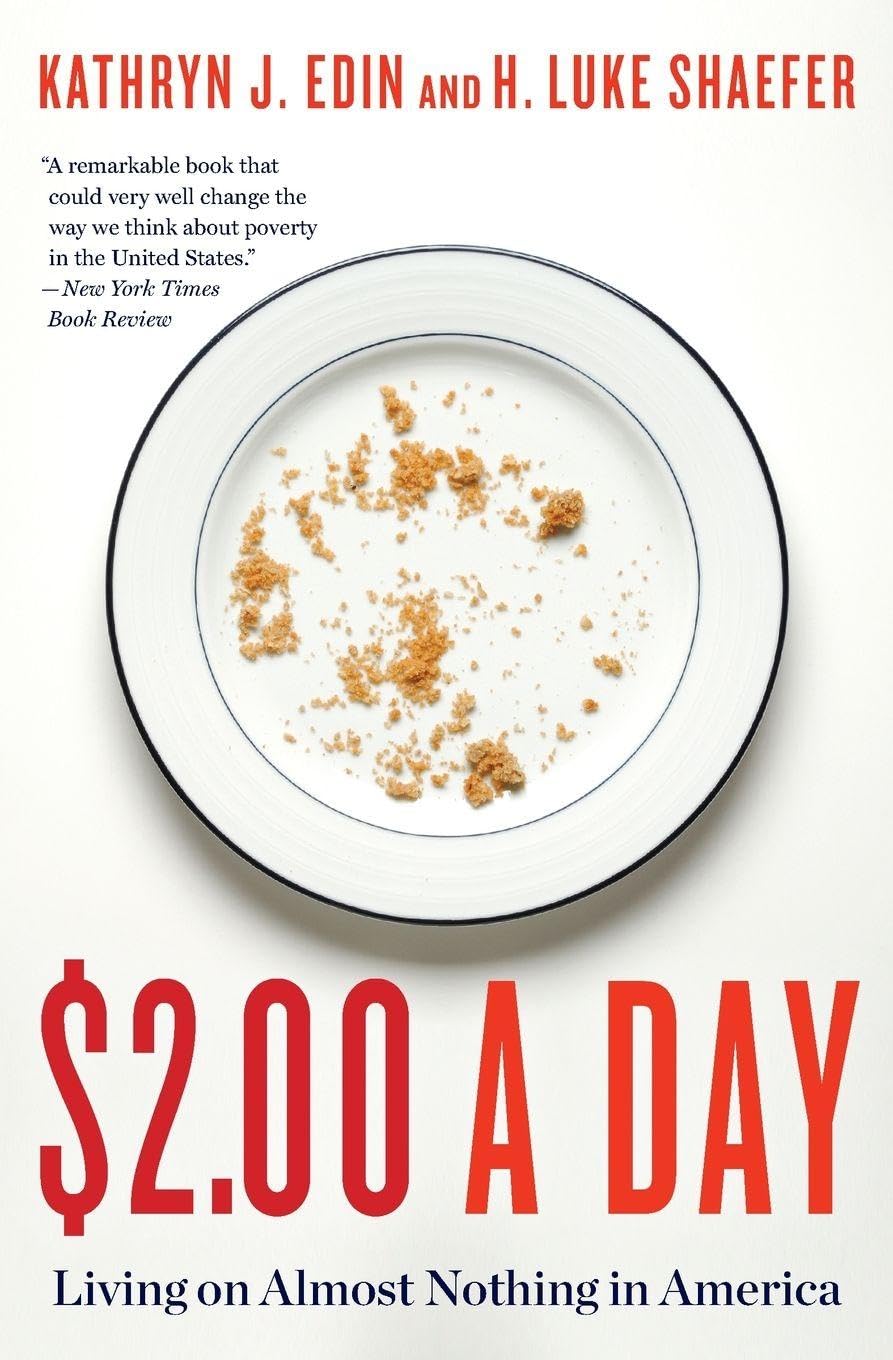 $2.00 a Day: Living on Almost Nothing in America cover