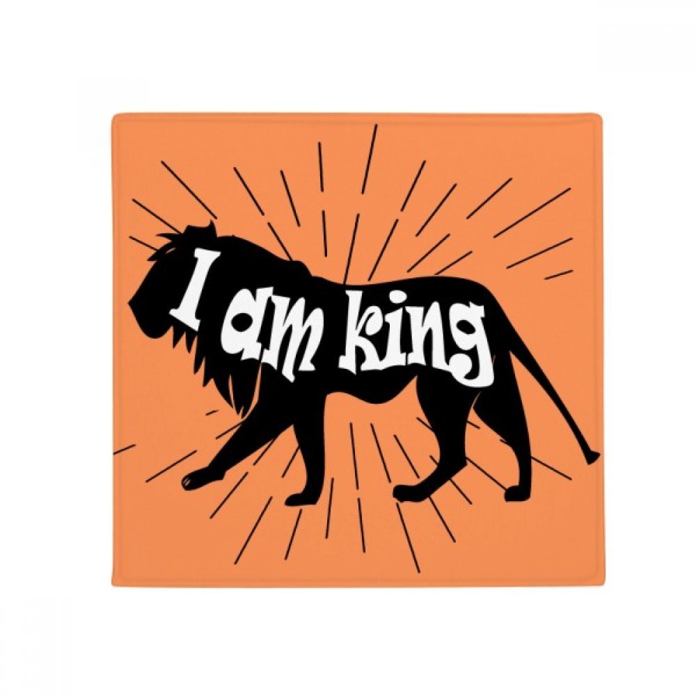 Pet Mat de style Black Lion Silhouette un cadeau 80cm pour la maison