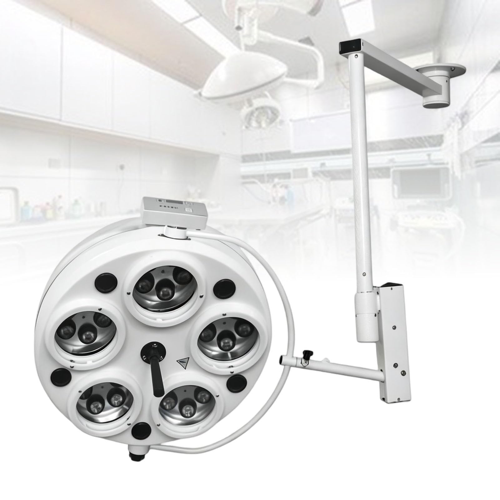 ExoticaBlend 180 Rotation LED Surgical Medical Exam Lamp Light Shadowless Lamp Light 25Pcs LED Bulbs for Gynecology, Otolaryngology