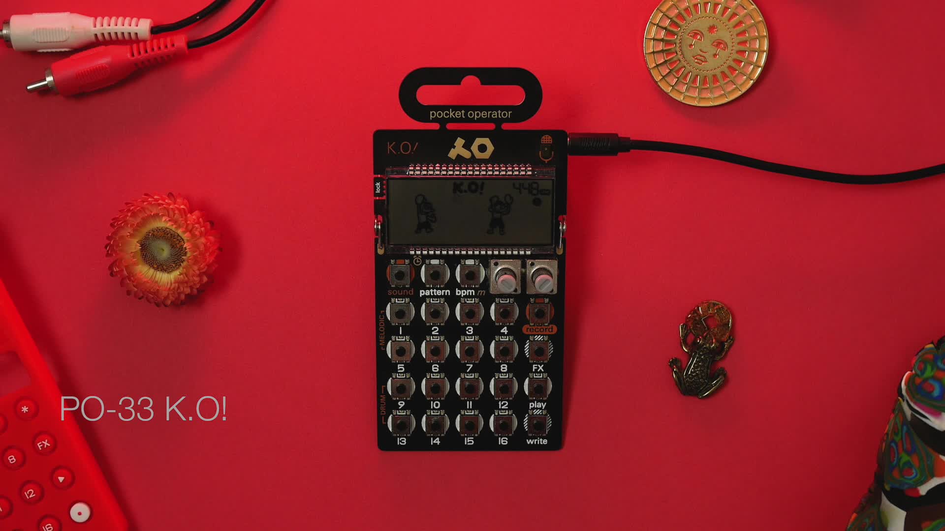 Teenage Engineering PO-33 K.O Caja de ritmos y Sampler : Amazon.es