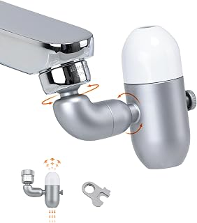Ibergrif Extensor de Grifo 720° – Aireador 4 Modos con Ahorro de Agua, Adaptador Universal M22/M24 para Cocina y Baño, ABS Anticorrosión, M91006-1