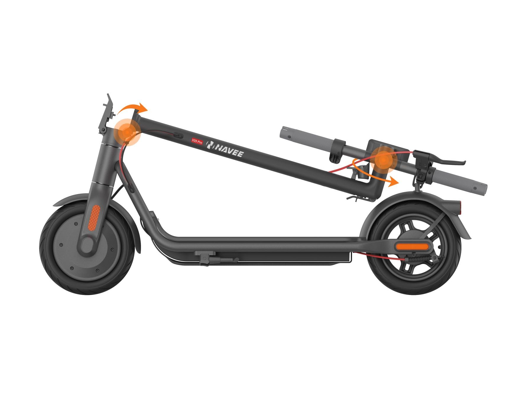 NAVEE E-Scooter V25i Pro - Patinete eléctrico Plegable (2 velocidades, hasta 25 km a 20 km/h)