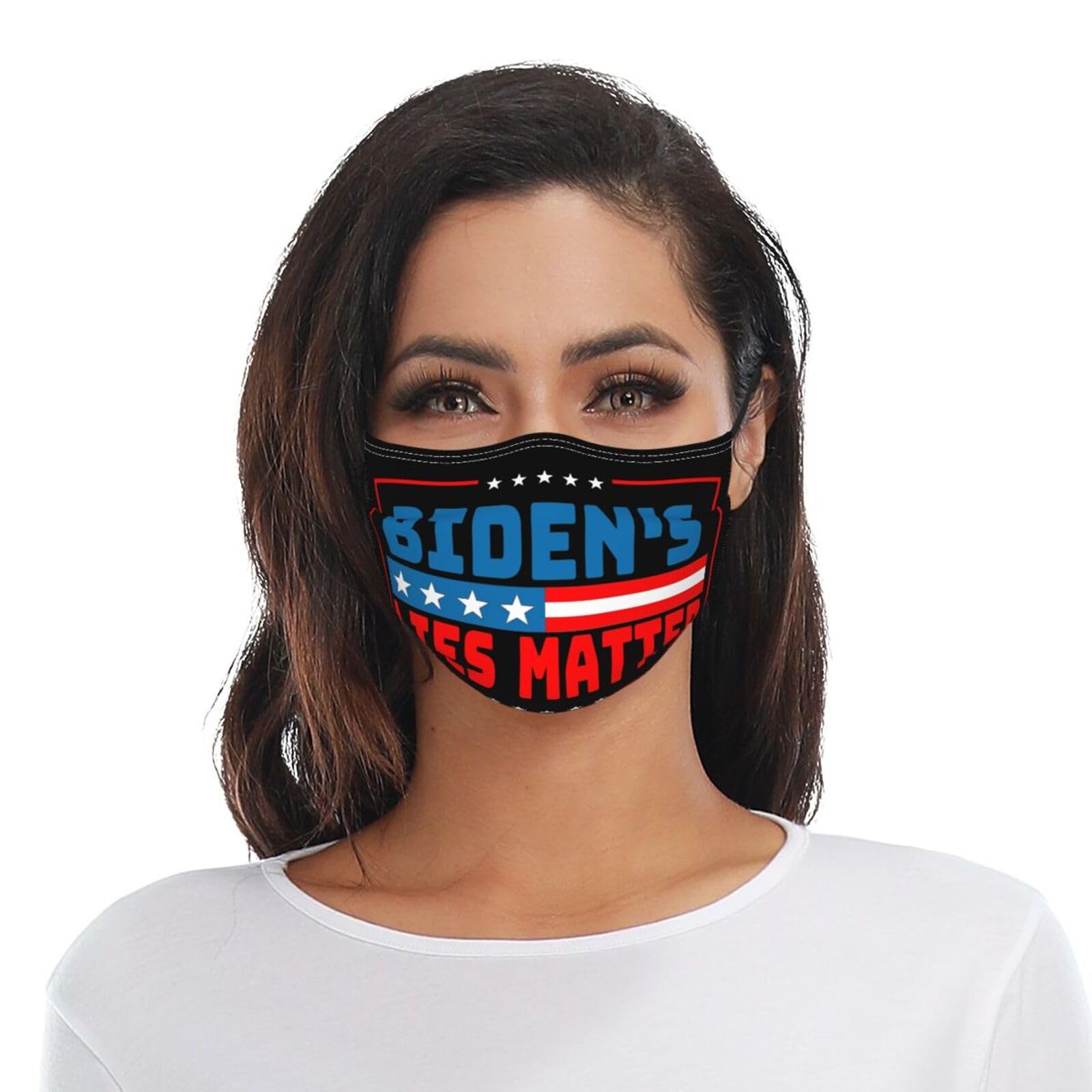 Biden'S Lies Matter Adult Dust Mask Adjustable Dust Face with 2 Filter0