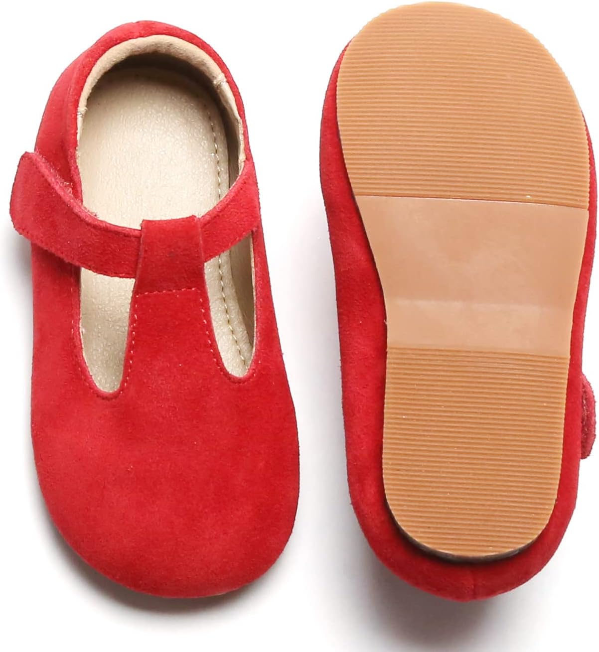 Otter MOMO Toddler Little Girls Oxford Shoes Mary Jane Flat T-Strap School Uniform Party Dress Shoes - Image 8