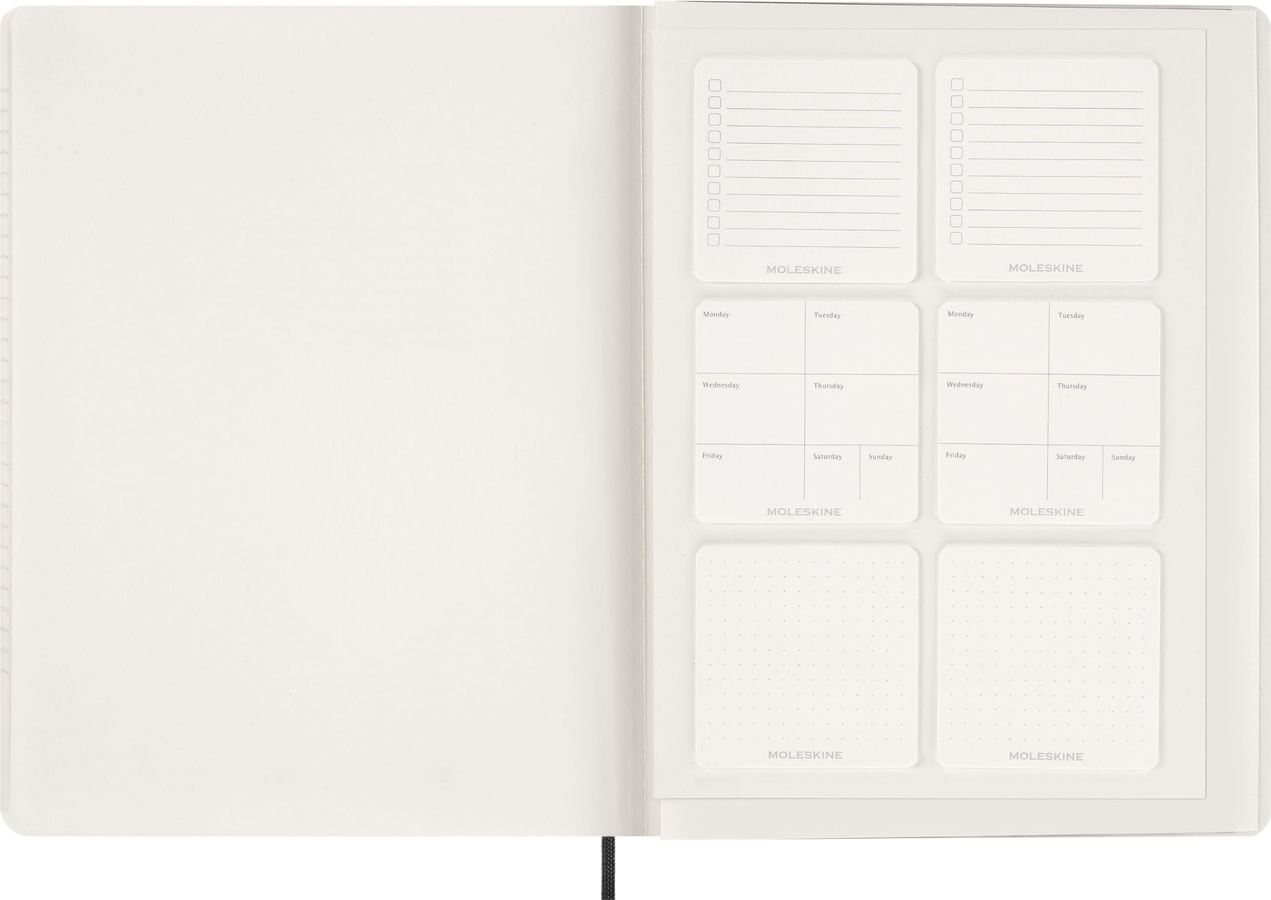 Moleskine 15 Monate Essential Wochenkalender 2026/2027, 1 Wo = 2 Seiten, vertikal, XXL, weicher Einband, Schwarz: Essential 27 WoKA V.XXL Swrz