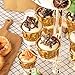 YestBuy 3 Tier Round Cupcake Stand with Base, Acrylic Cake Stand, Cupcake Tower Stand, Premium Cupcake Holder for 28 Cupcakes, Display for Pastry Wedding Birthday Party (4.7